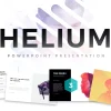 قالب پاورپوینت ساده و شیک (مینیمال) Helium Minimal